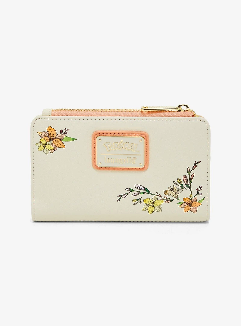 Loungefly Pokémon Group Portrait Floral Wallet - BoxLunch Exclusive