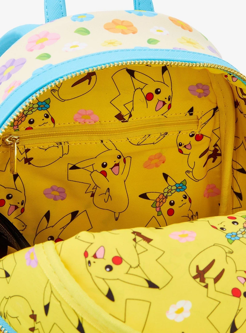 Loungefly Pokémon Pikachu Flower Crown Mini Backpack - BoxLunch Exclusive