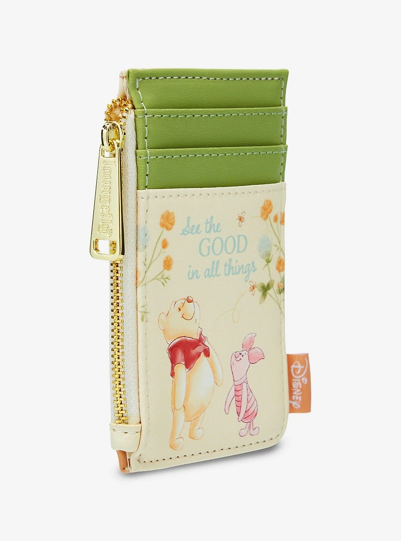 Loungefly Disney Winnie the Pooh Piglet & Pooh Bear Card Case — BoxLunch Exclusive