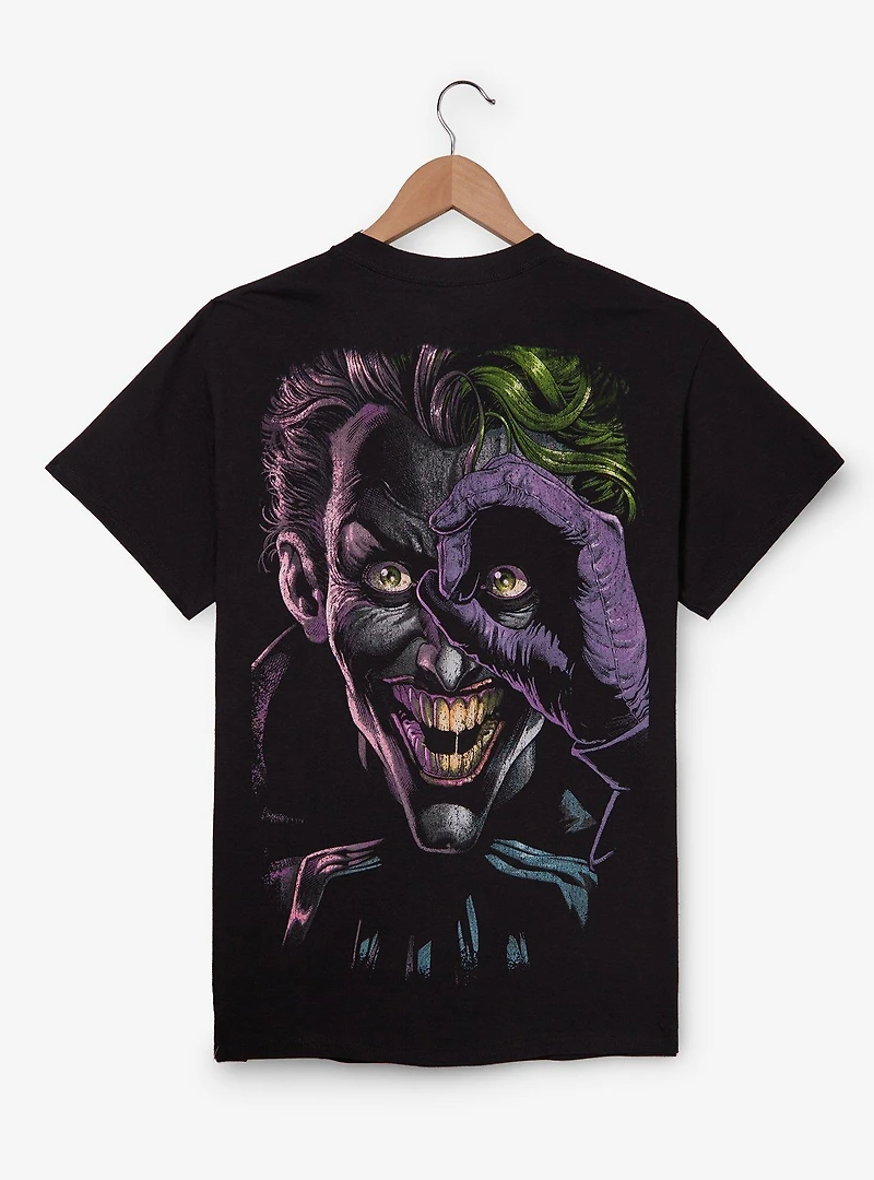 DC Comics Batman The Joker Multi Portrait T-Shirt - BoxLunch Exclusive