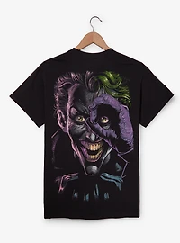 DC Comics Batman The Joker Multi Portrait T-Shirt - BoxLunch Exclusive