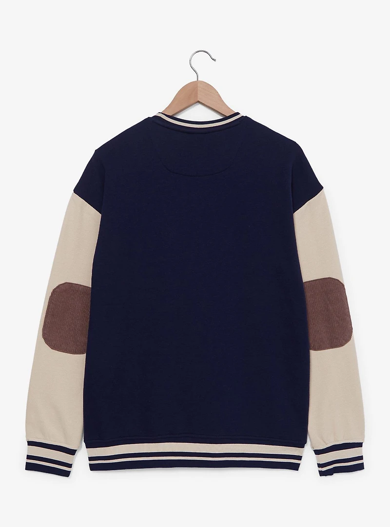 Disney Mickey & Friends Group Portrait Color Block Corduroy Crewneck — BoxLunch Exclusive