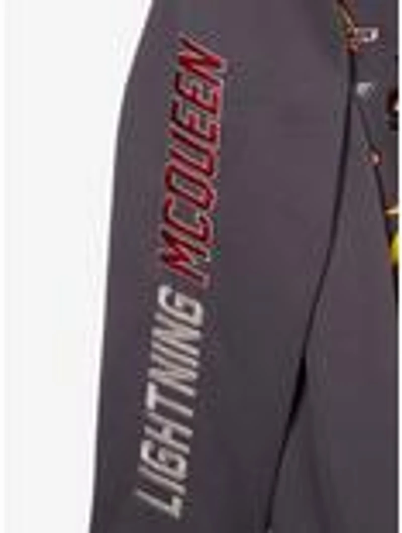 Disney Pixar Cars Lightning McQueen Racing Patches Zippered Hoodie - BoxLunch Exclusive