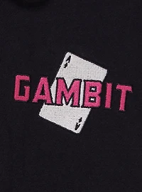 Marvel X-Men '97 Gambit Cards Zip Hoodie