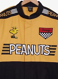 Peanuts Woodstock & Snoopy Color Block Racing Jacket — BoxLunch Exclusive