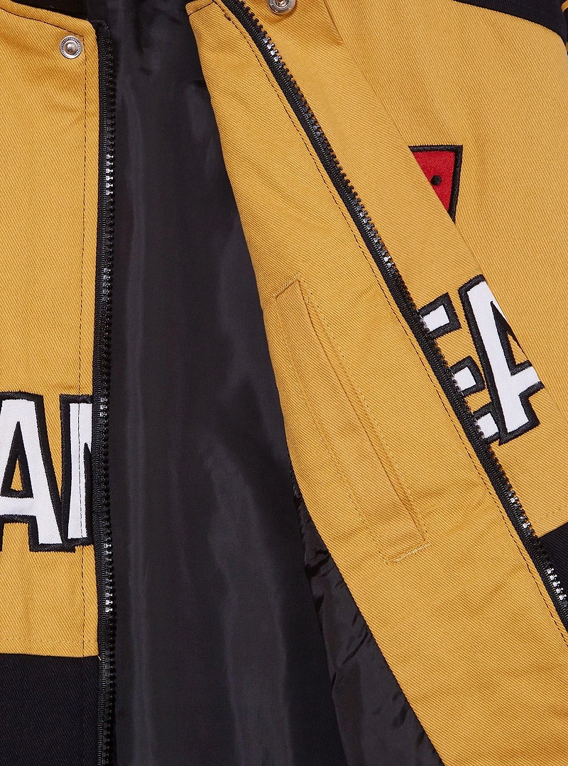 Peanuts Woodstock & Snoopy Color Block Racing Jacket — BoxLunch Exclusive