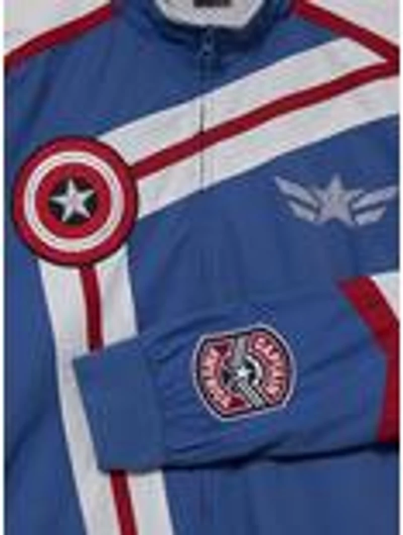 Marvel Captain America Shield Windbreaker Jacket — BoxLunch Exclusive