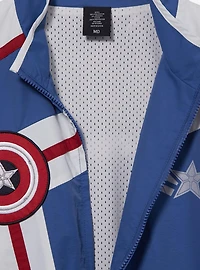 Marvel Captain America Shield Windbreaker Jacket — BoxLunch Exclusive