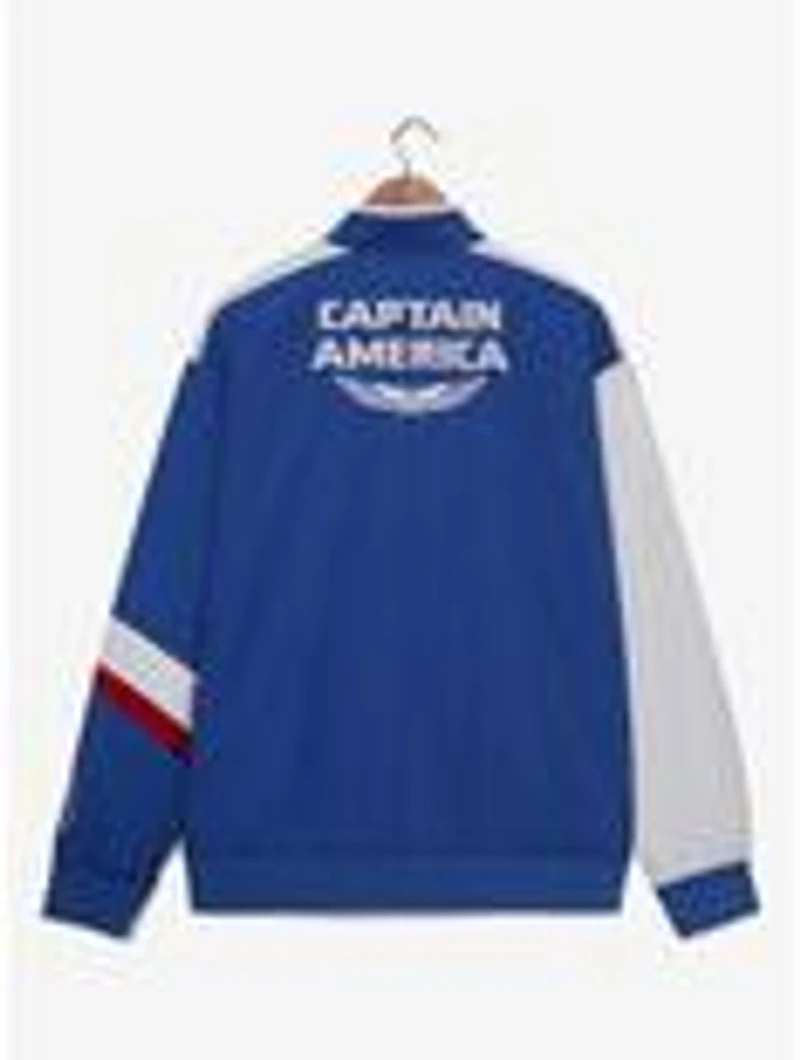 Marvel Captain America Shield Windbreaker Jacket — BoxLunch Exclusive