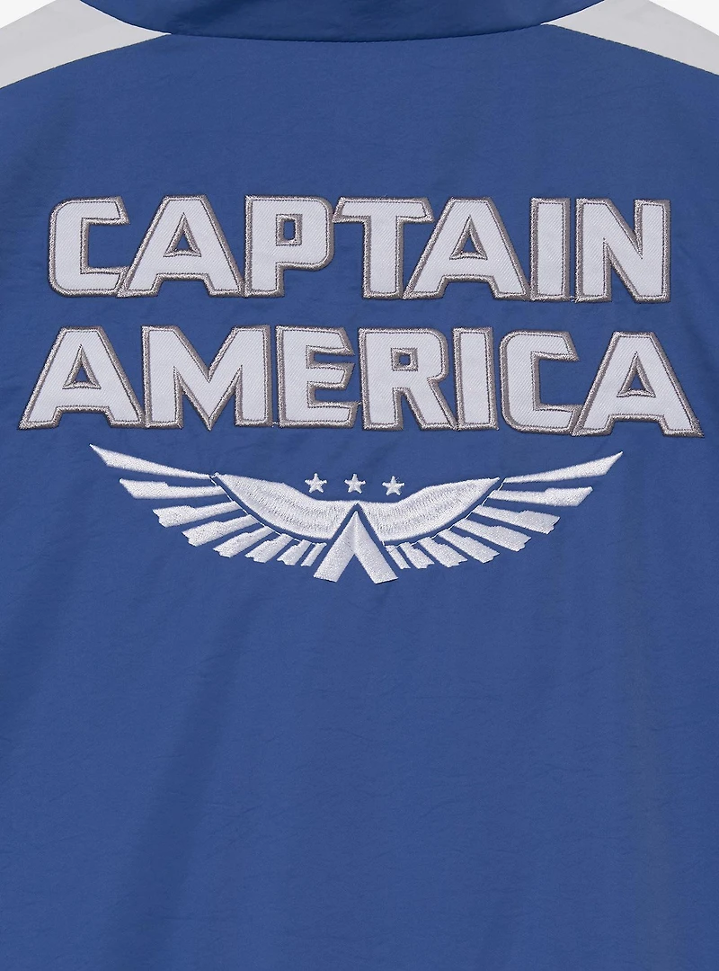 Marvel Captain America Shield Windbreaker Jacket — BoxLunch Exclusive