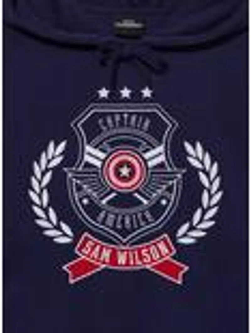 Marvel Captain America Badge Embroidered Hoodie — BoxLunch Exclusive