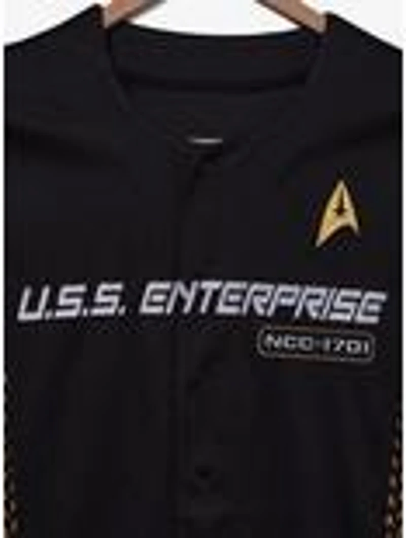Star Trek Kirk U.S.S. Enterprise Baseball Jersey — BoxLunch Exclusive