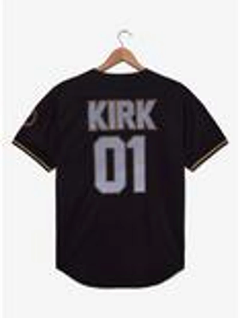 Star Trek Kirk U.S.S. Enterprise Baseball Jersey — BoxLunch Exclusive