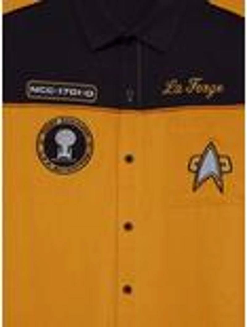 Star Trek Geordi La Forge Woven Button-Up - BoxLunch Exclusive