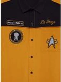 Star Trek Geordi La Forge Woven Button-Up - BoxLunch Exclusive