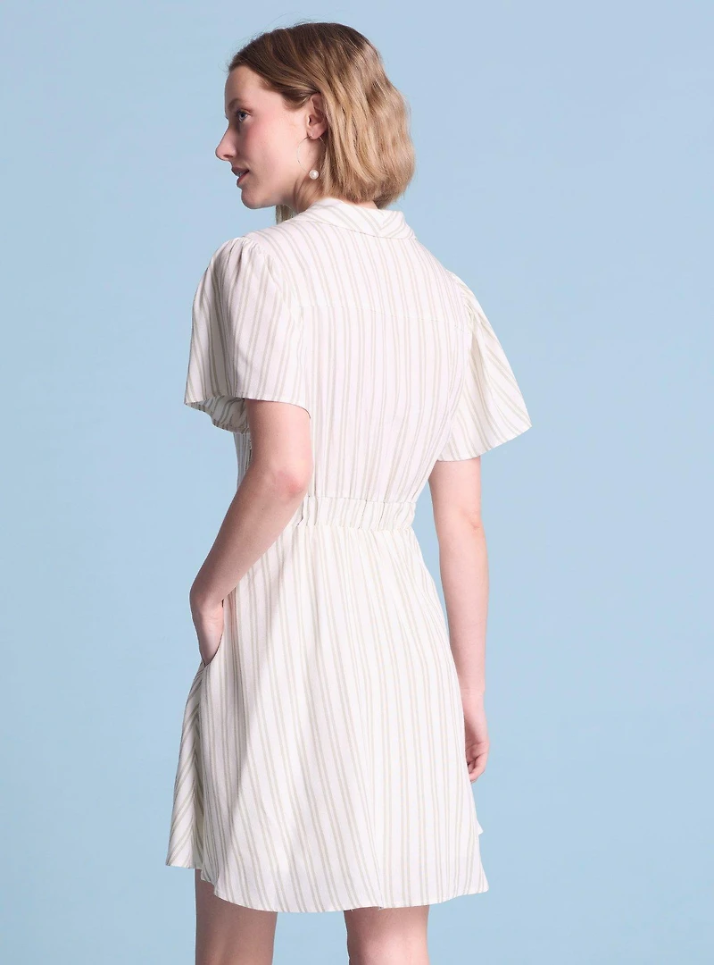 Disney The Princess and Frog Tiana Striped Smock Dress