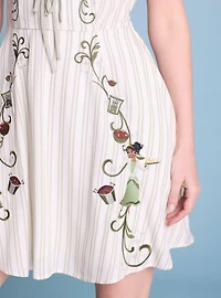 Disney The Princess and Frog Tiana Striped Smock Dress