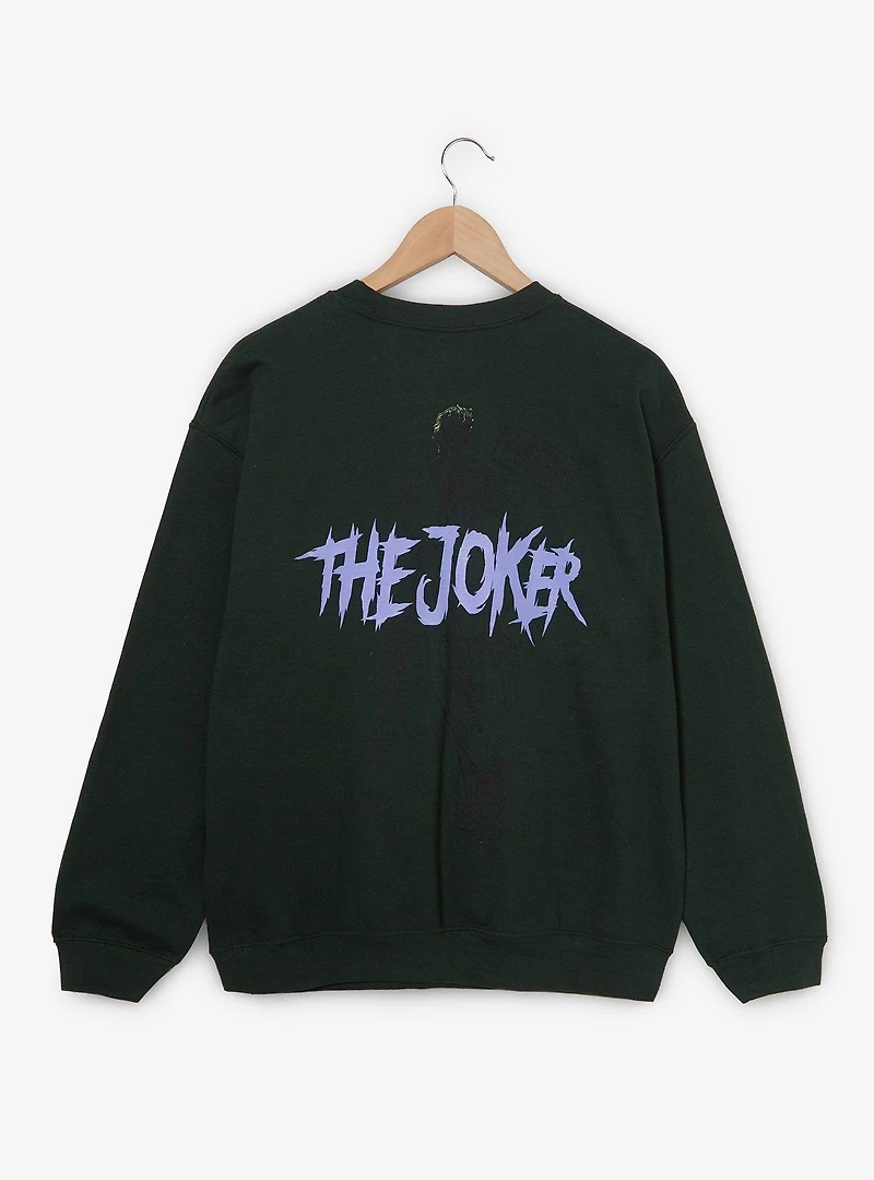 DC Comics Batman The Joker Arkham Crewneck - BoxLunch Exclusive
