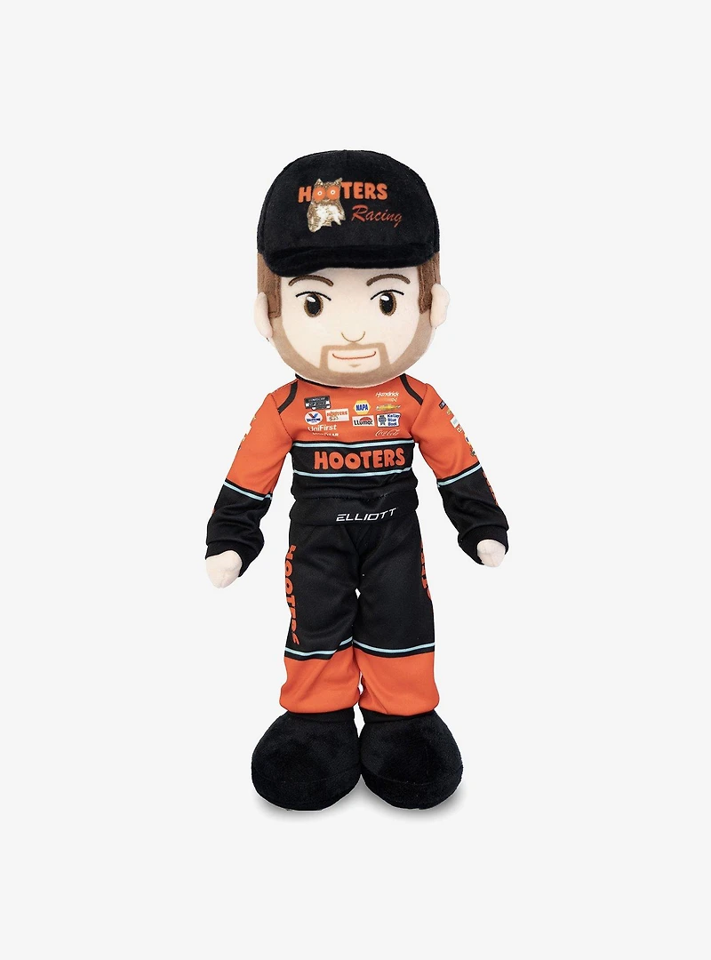 NASCAR Hendrick Motorsports Chase Elliott Hooters Plush Figure