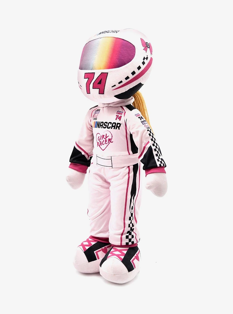 NASCAR Sophie Speedster Racecar Driver Plush Figure