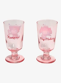 Sanrio My Melody & Kuromi Diner Milkshake Glass Set — BoxLunch Exclusive