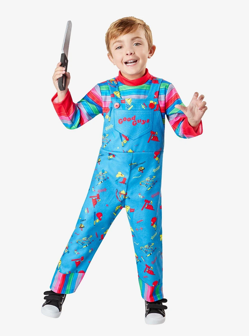 Child's Play 2 Chucky Toddler Costume Set