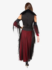 Red Vintage Vampiress Adult Costume