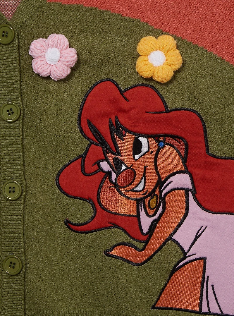 Her Universe Disney A Goofy Movie Max & Roxanne Flower Field Women's Cardigan - BoxLunch Exclusive
