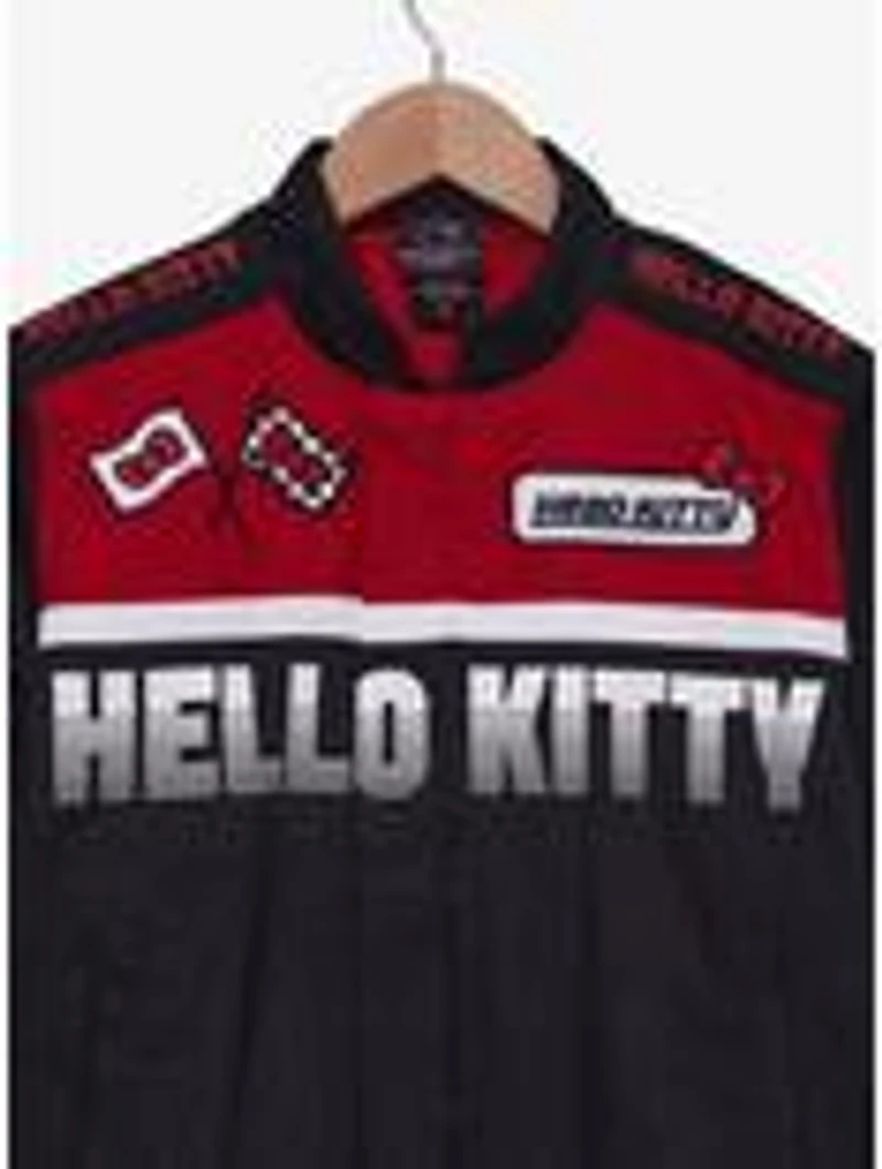 Sanrio Hello Kitty Flames Racing Cropped Women's Jacket - BoxLunch Exclusive