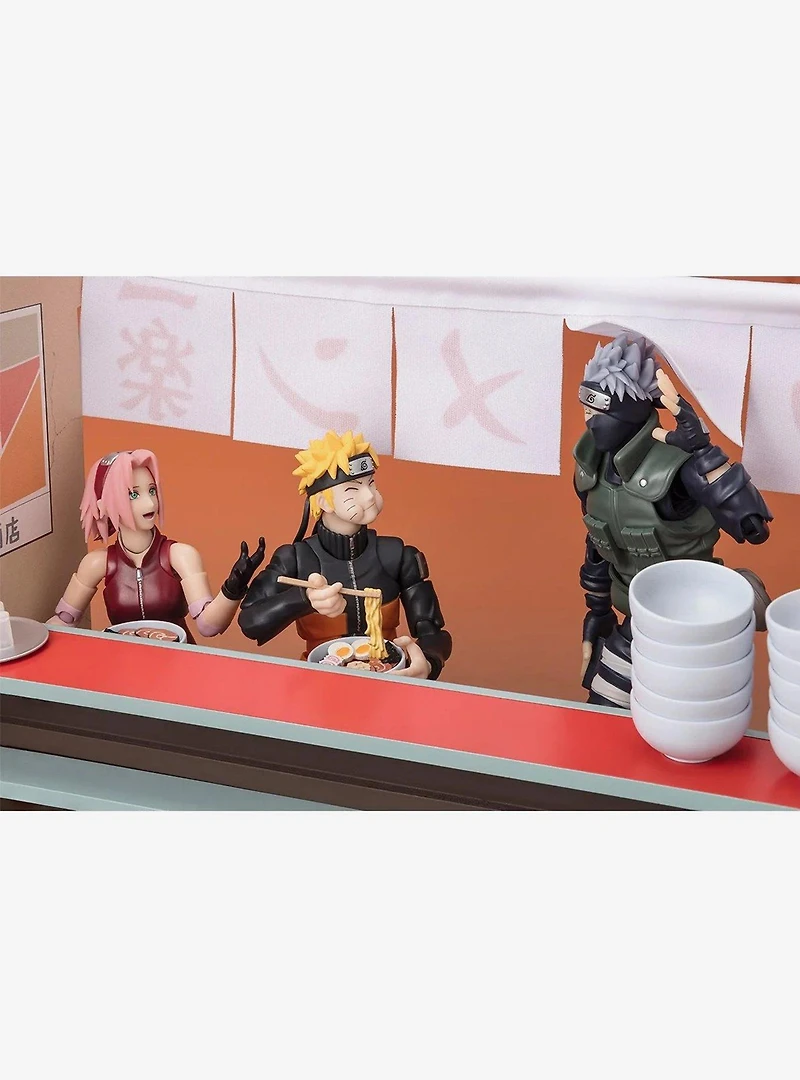 Bandai Spirits Naruto Shippuden S.H.Figuarts Ichiraku Ramen Set