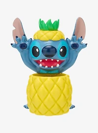 Disney Lilo & Stitch Pineapple Jar & Cosmetic Brush Set — BoxLunch Exclusive