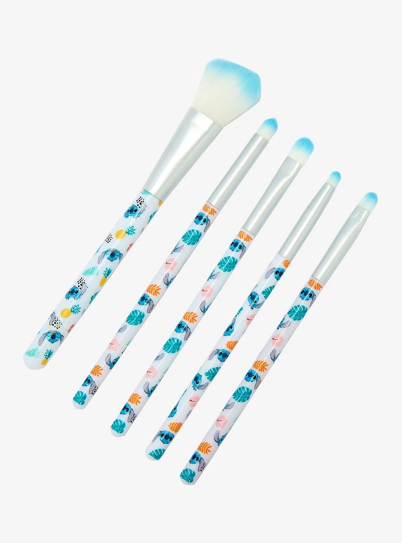 Disney Lilo & Stitch Pineapple Jar & Cosmetic Brush Set — BoxLunch Exclusive