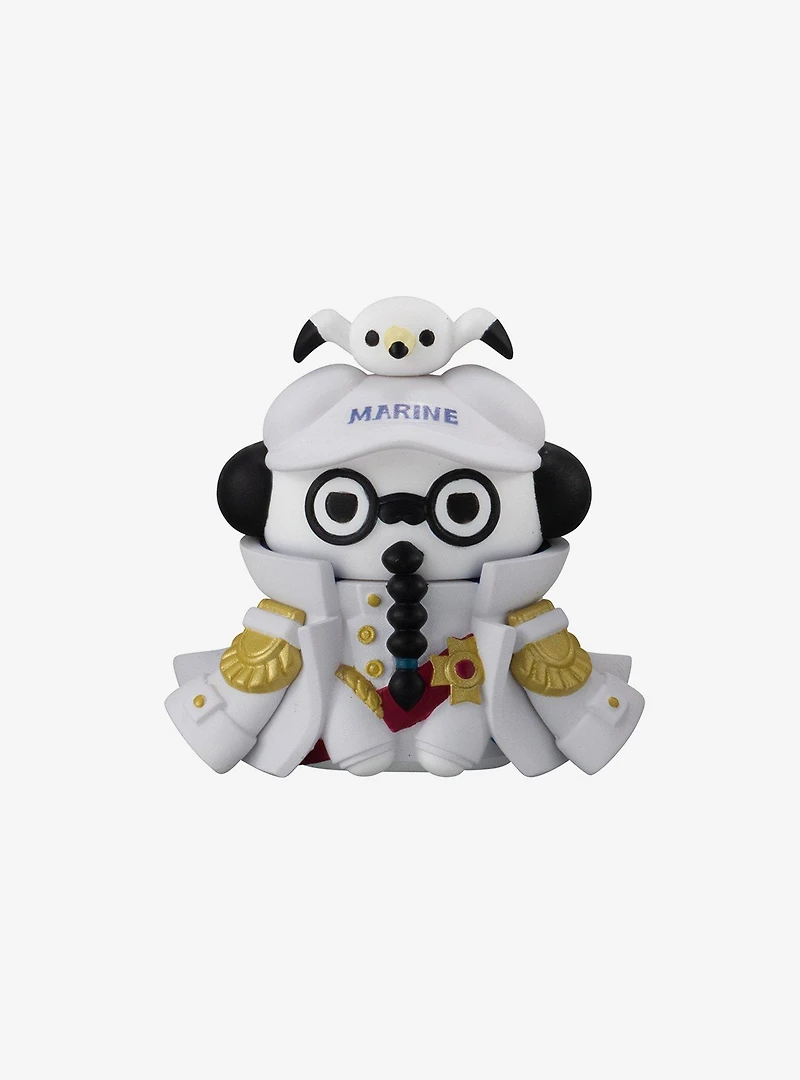 Megahouse One Piece Mega Cat Project Nyan Piece Nyaan! Luffy vs. Marine Blind Box Figure