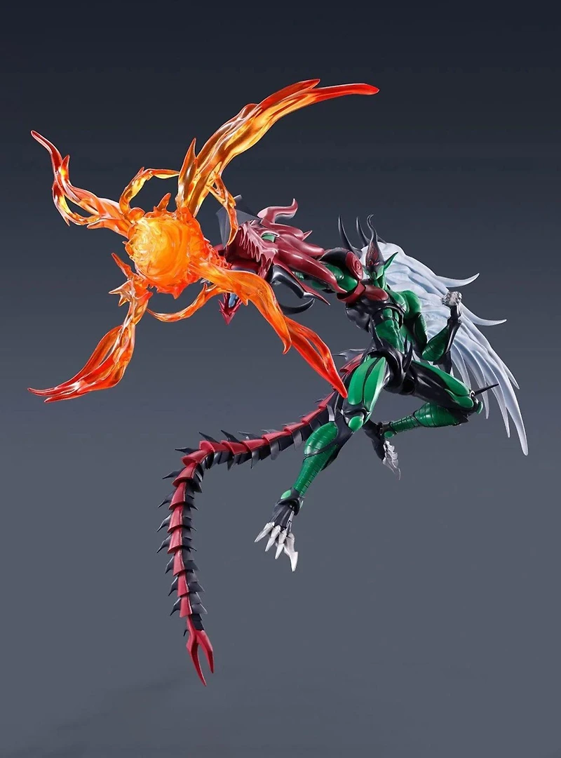 Bandai Spirits Yu-Gi-Oh! Duel Monsters GX S.H.MonsterArts Elemental Hero Flame Wingman Figure
