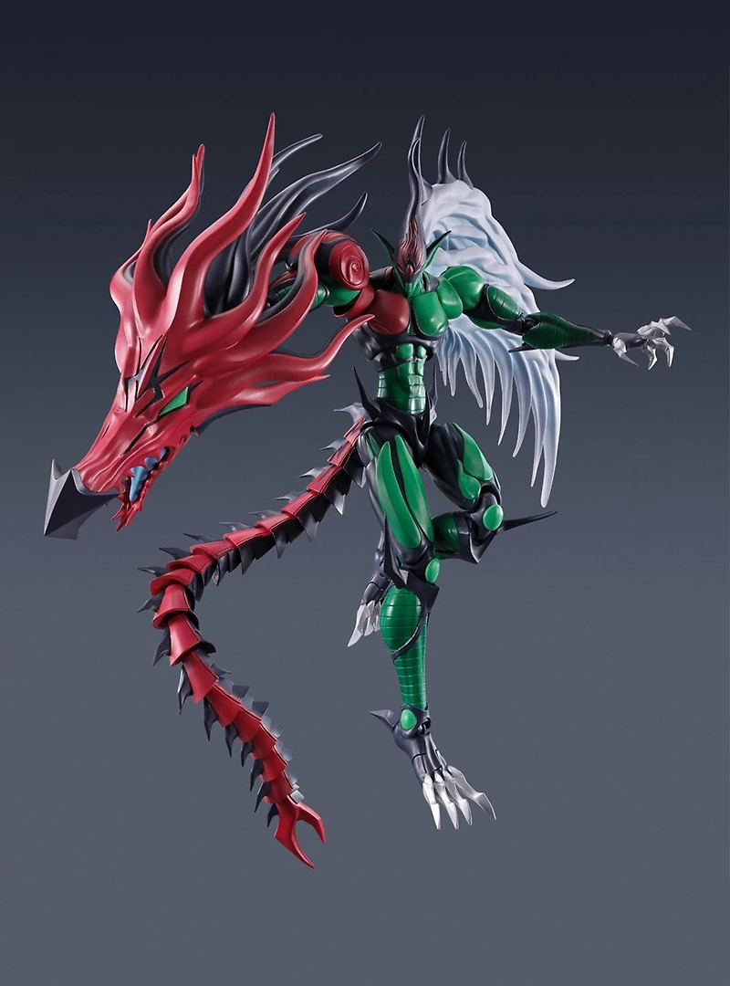 Bandai Spirits Yu-Gi-Oh! Duel Monsters GX S.H.MonsterArts Elemental Hero Flame Wingman Figure