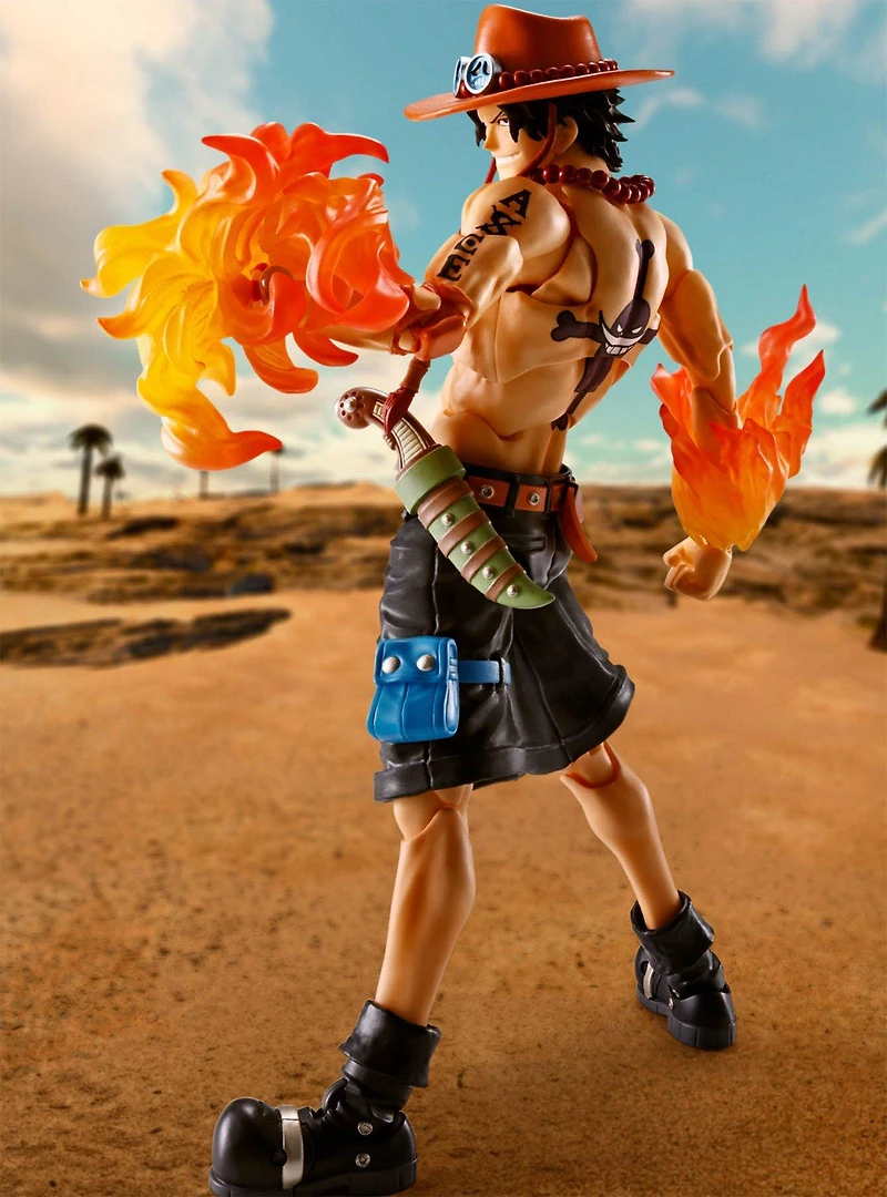 Bandai Spirits One Piece S.H.Figuarts Portgas D. Ace (Fire Fist) Figure