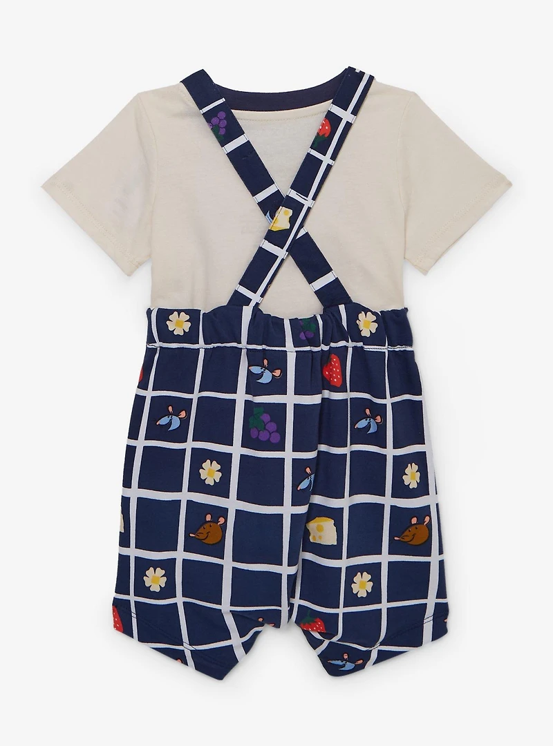 Disney Pixar Ratatouille Emile & Remy Food Infant Overall Shirt Set - BoxLunch Exclusive