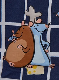 Disney Pixar Ratatouille Emile & Remy Food Infant Overall Shirt Set - BoxLunch Exclusive