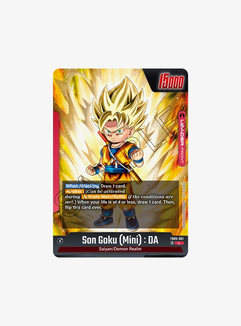 Bandai Namco Dragon Ball Super Card Game Fusion World New Adventure Booster Pack