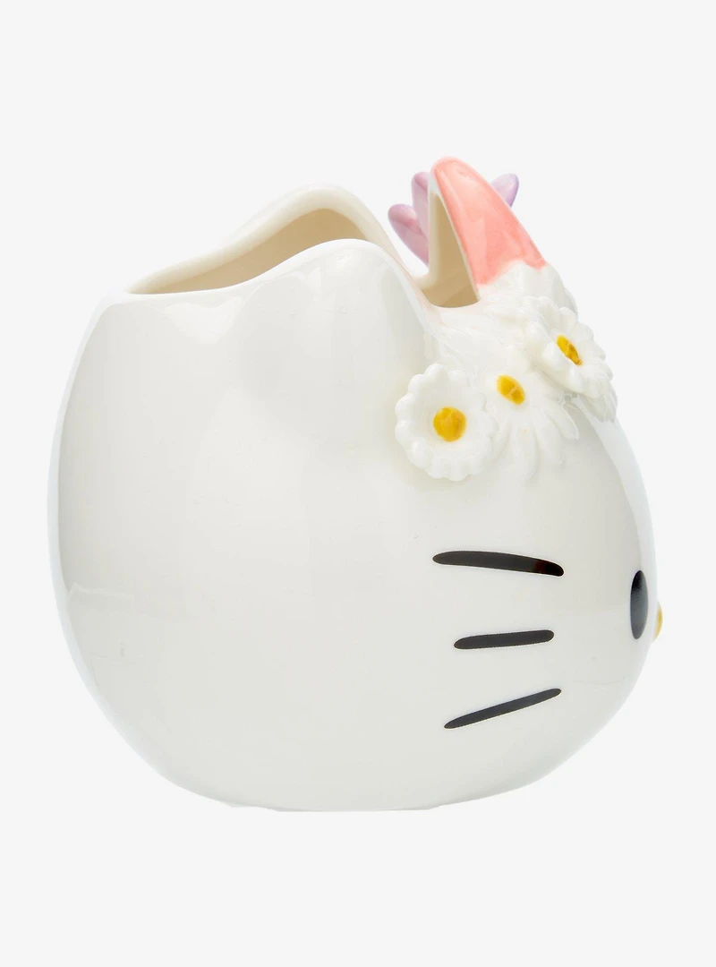 Sanrio Hello Kitty Floral Figural Planter