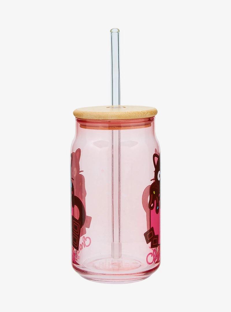 Sanrio Chococat Sprinkle Mug Pink Tumbler with Lid