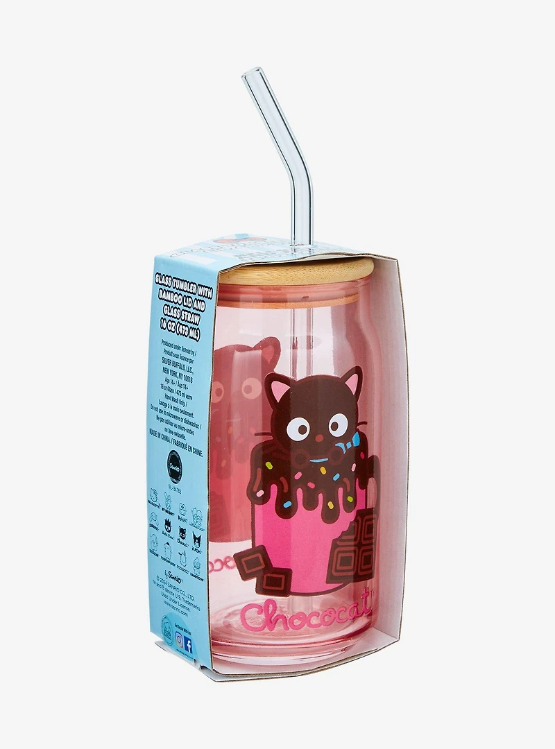 Sanrio Chococat Sprinkle Mug Pink Tumbler with Lid