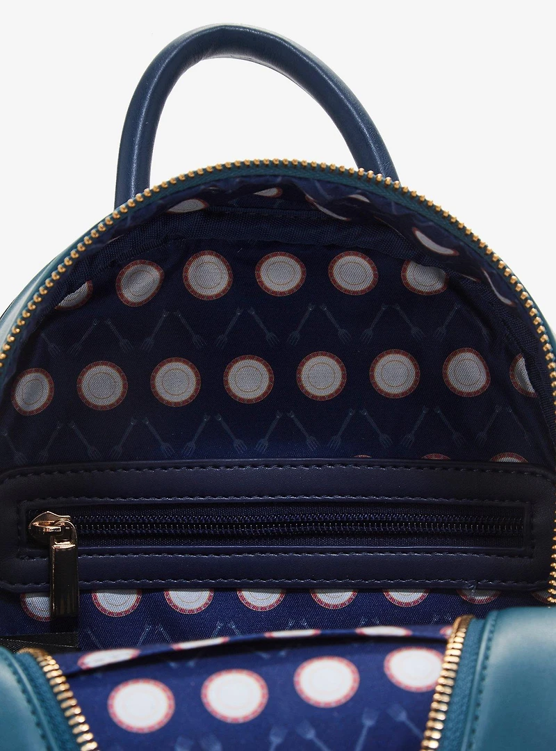 Our Universe Disney Beauty and the Beast Lumiere Be Our Guest Mini Backpack - BoxLunch Exclusive