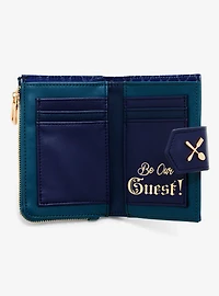 Our Universe Beauty and the Beast Be Our Guest Wallet — BoxLunch Exclusive