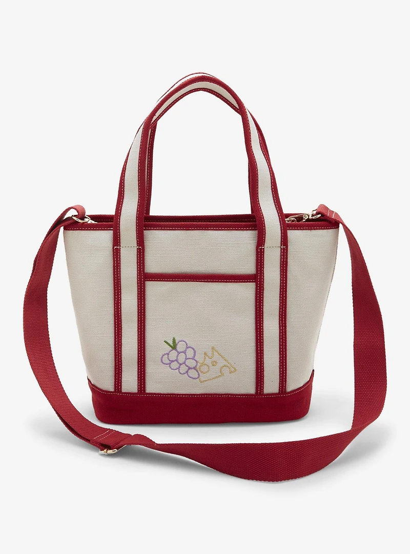 Disney Pixar Ratatouille Remy & Foods Canvas Tote Bag - BoxLunch Exclusive