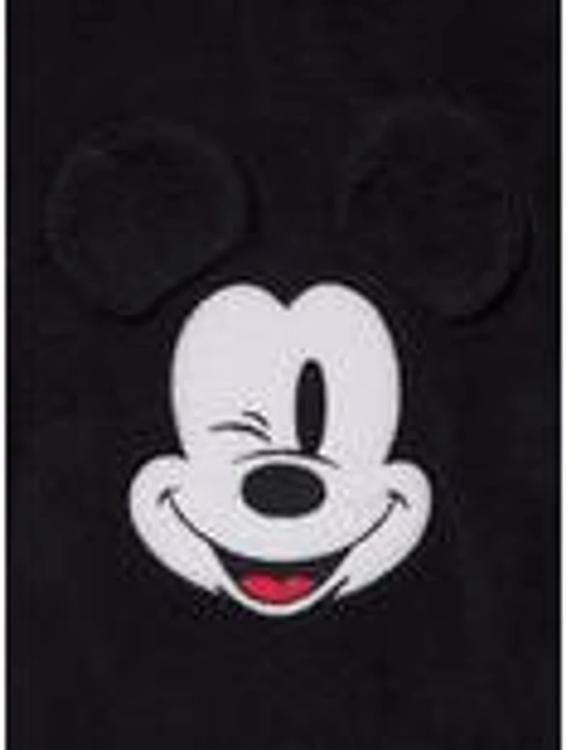 Cakeworthy Disney Mickey Mouse Winking 3D Ears Sherpa Zippered Jacket
