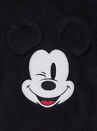 Cakeworthy Disney Mickey Mouse Winking 3D Ears Sherpa Zippered Jacket
