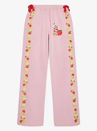 Strawberry Shortcake Stripes Wide Leg Women's Sweatpants - BoxLunch Exclusive
