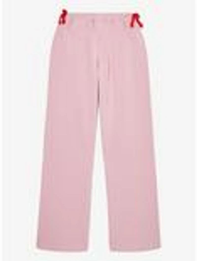 Strawberry Shortcake Stripes Wide Leg Women's Sweatpants - BoxLunch Exclusive