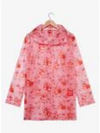Cakeworthy Strawberry Shortcake Allover Print Rain Jacket